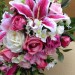 Pink Cascading Bouquet