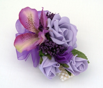 Lilac Wrist Corsage