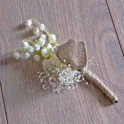 Lily of the Valley Buttonhole